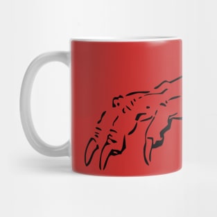 Monster hand Mug